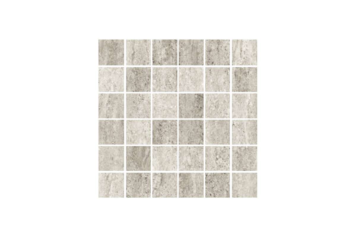 Керамогранит Cir Serenissima Travertini Due Greige Mosaico 5X5