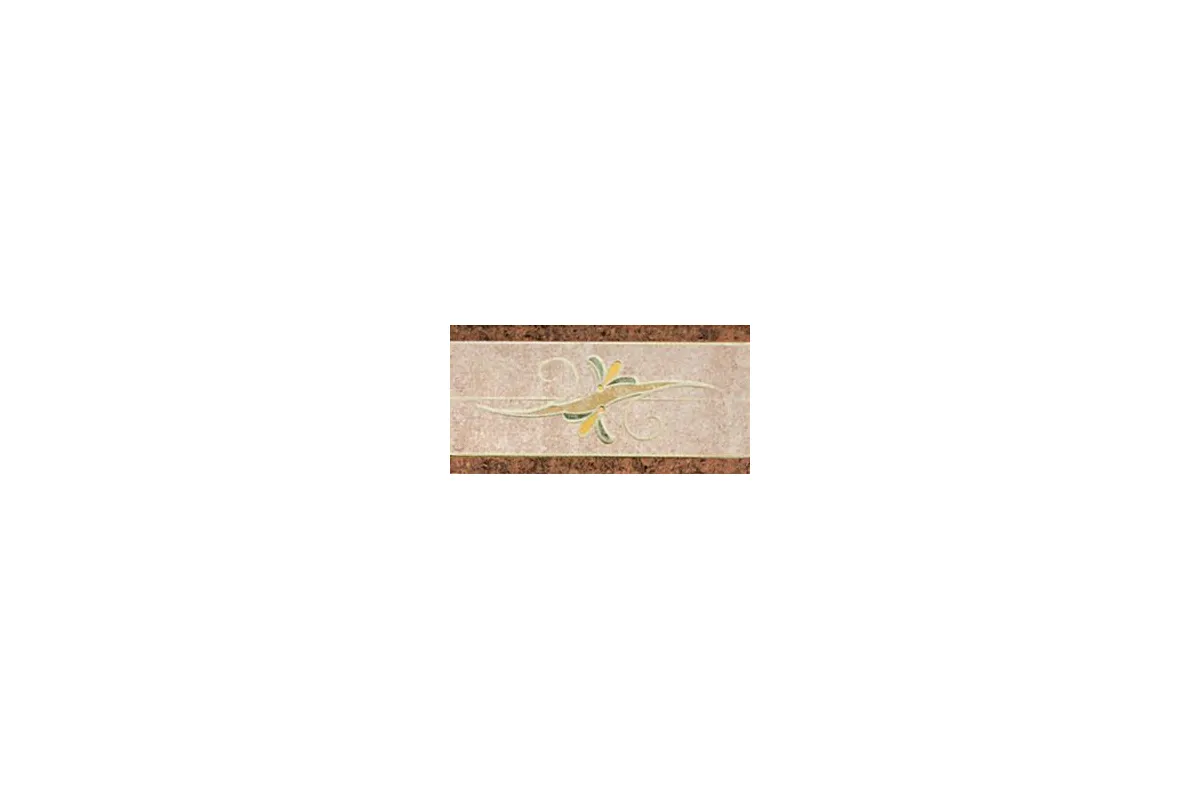 Керамогранит Casalgrande Padana Marte Fascia Floreale B Rosa Portogallo
