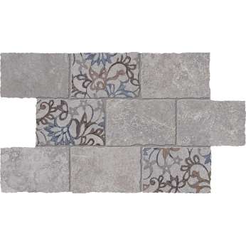 Керамогранит Viva Made by Emil Group Heritage Grey Mosaico Major Florita