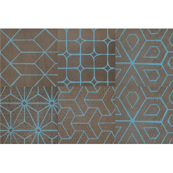 Керамогранит Cir Serenissima Mat Mat Mud Dec Blu Mix 6