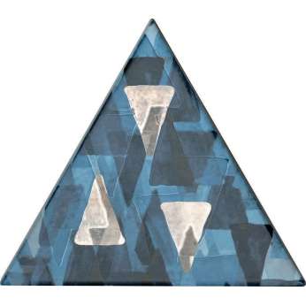 Керамогранит Petracers Triangolo (Трианголо) Azzurro Platino