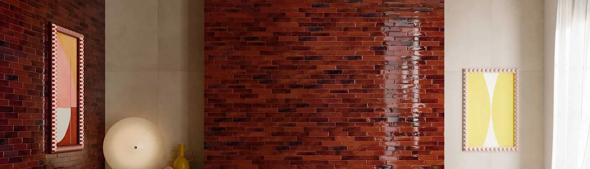 Керамогранит Ceramica Rondine Vibe Red Fire