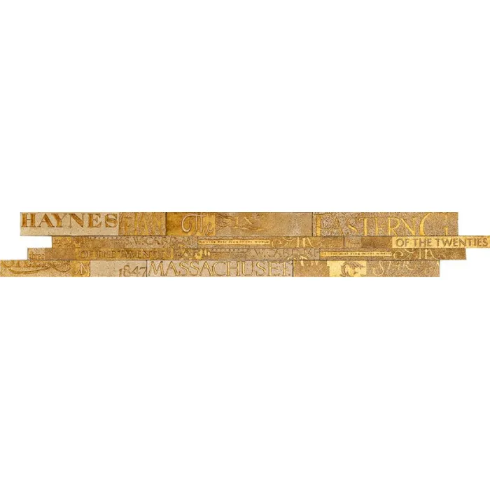 Мрамор Petra Antiqua Evolution 2 brooklyn trav chiaro gold   180 x 28 CM