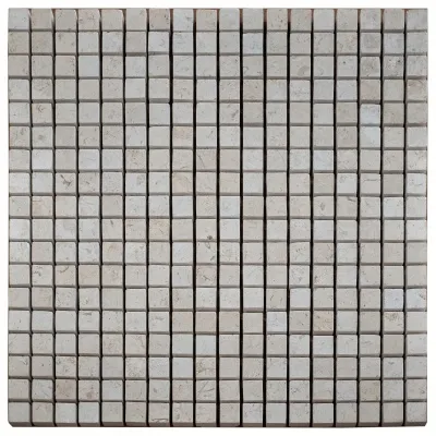 Мрамор Petra Antiqua Mosaici/Mosaics Mosaico 1.5x1.5 CREMA LUNA