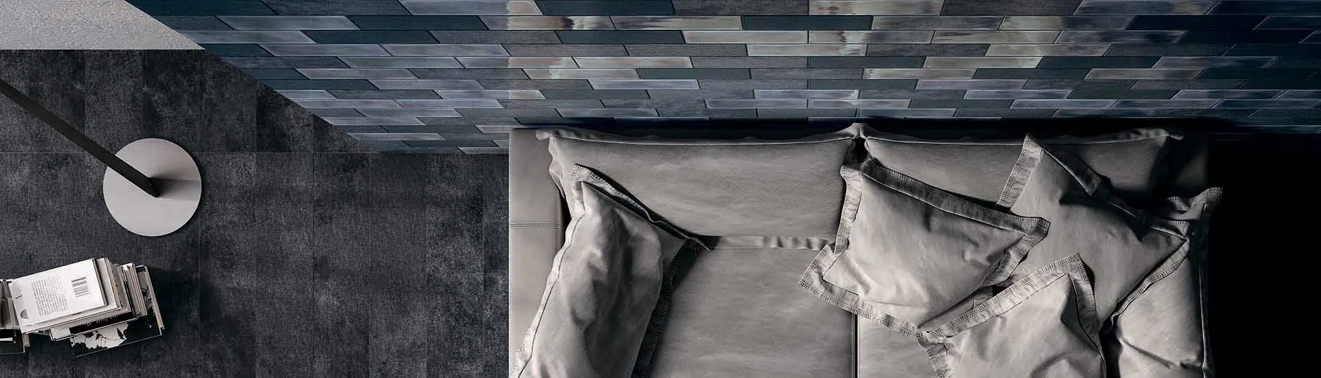 Керамогранит Diesel Living with Iris Ceramica Camp Camp Army Rock Blue