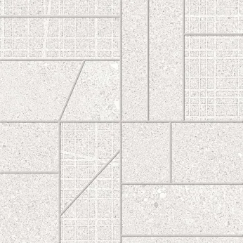 Керамогранит Ergon by Emil Group Grain Stone Mosaico Big Mix White