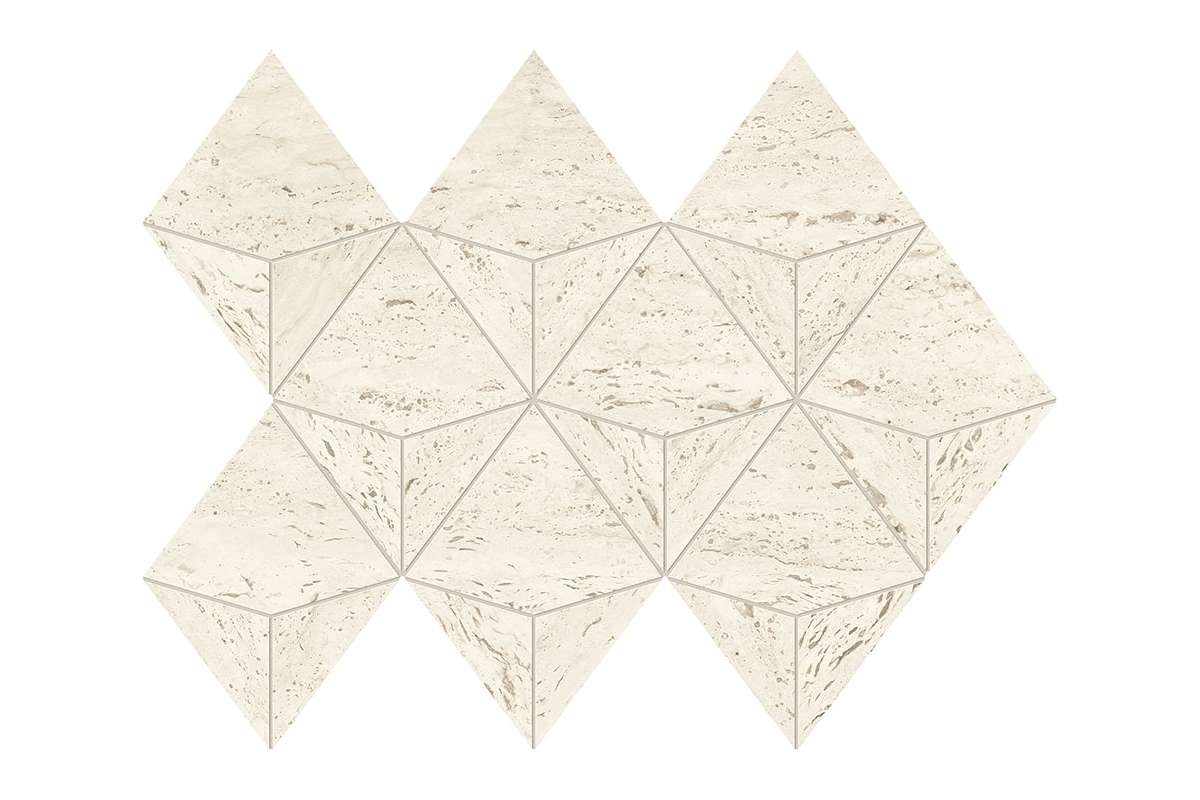 Керамогранит Atlas Concorde Marvel Travertine White Mosaico Origami