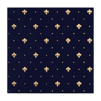 Керамогранит Petracers Grand Elegance Gold (Гранд Элеганс Голд) Giglio Oro Su Blu