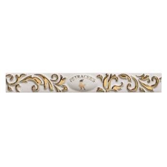Керамогранит Petracers Primavera Romana (Примавера Романа) Listello Logo Bianco
