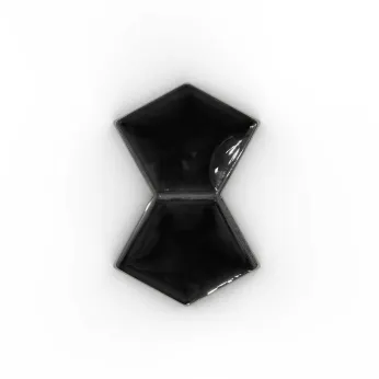 Керамогранит AcquarioDue Papillon Lucida Nero