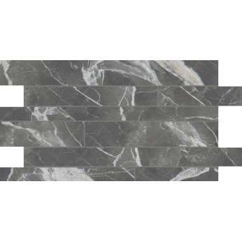 Керамогранит Florim Design Stones & More 2.0 Stones 2.0 Calacatta Black Modulo Listello Sfalsato 30x60