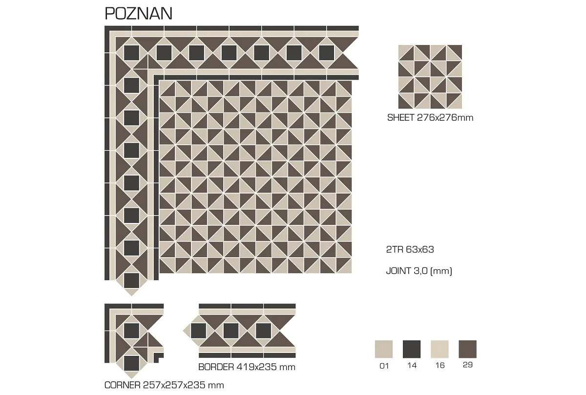Керамогранит TopCer Victorian Designs Poznan