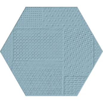 Керамогранит Emil Ceramica Sixty Esagona Timbro Cielo