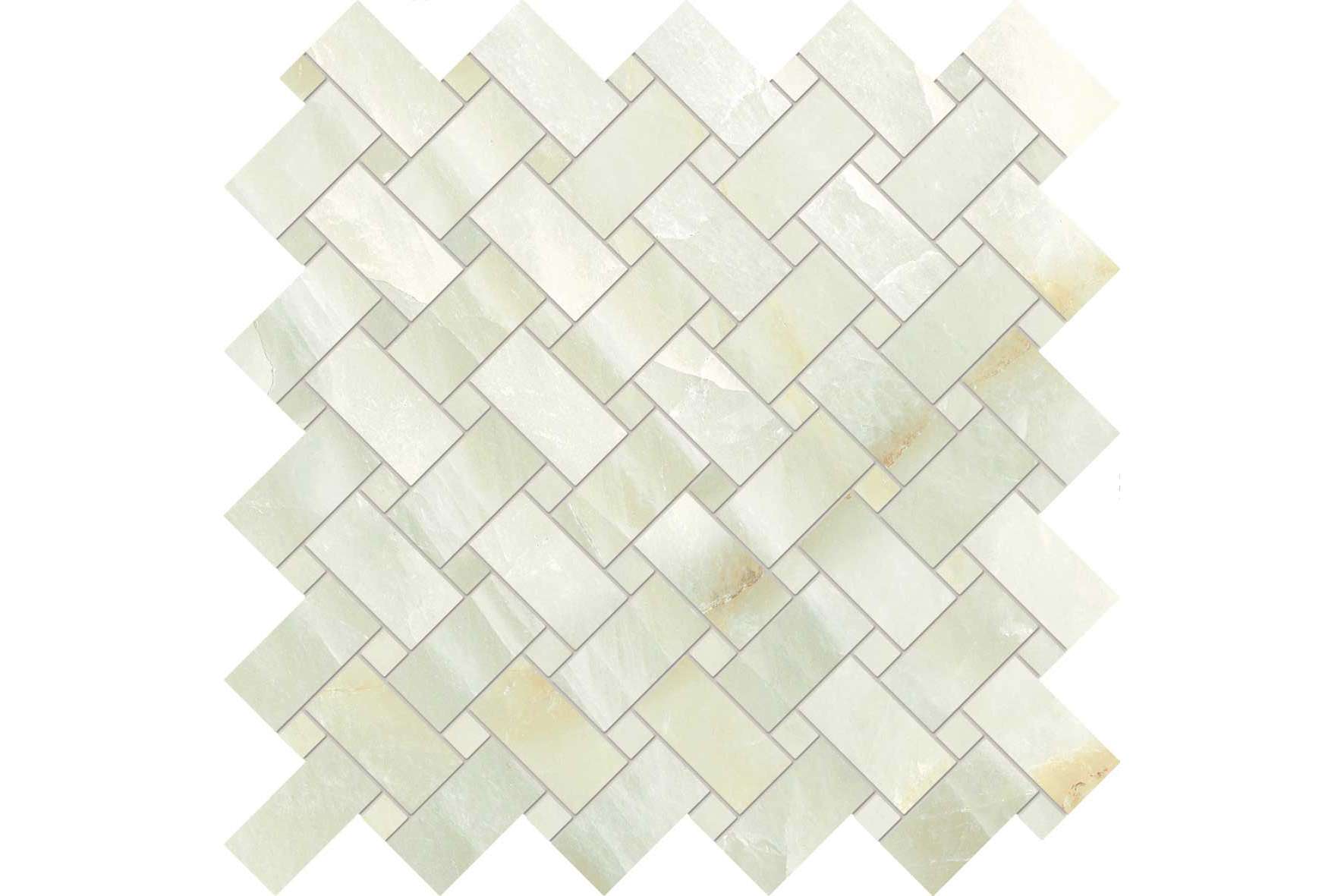 Керамогранит Emil Ceramica Tele di Marmo Crystal Intrecci Extra Light Green