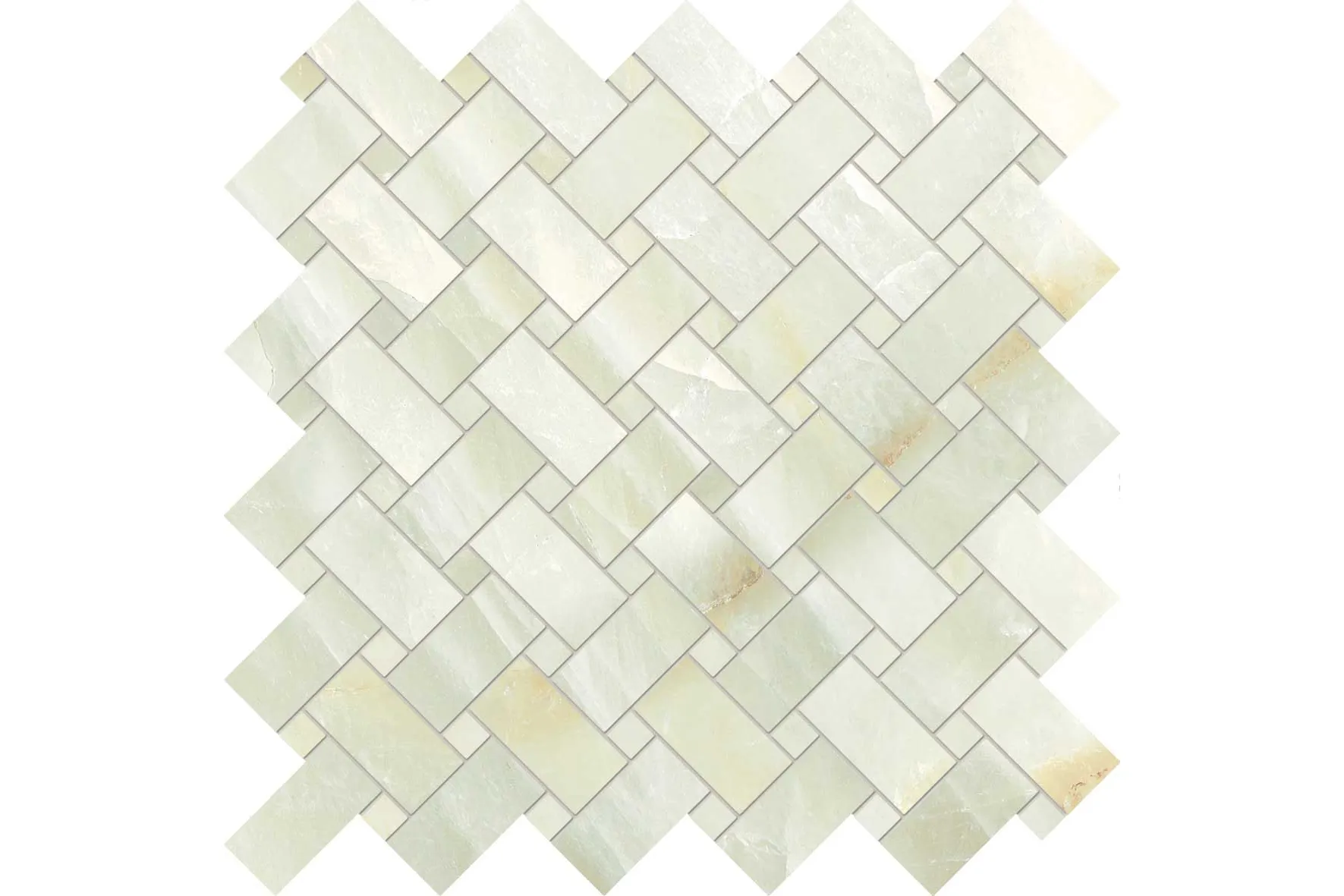 Керамогранит Emil Ceramica Tele di Marmo Crystal Intrecci Extra Light Green