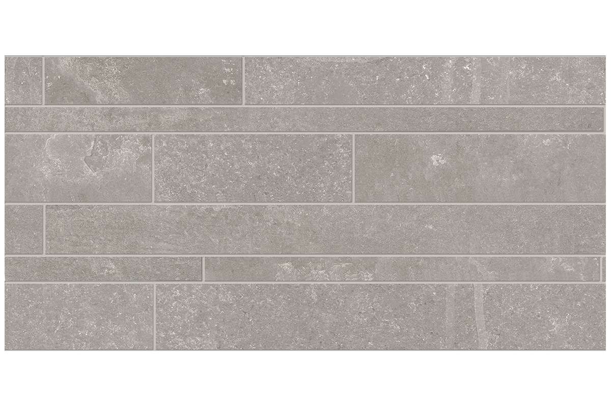 Керамогранит Provenza by Emil Group Groove Listelli Sfalsati Bright Grey