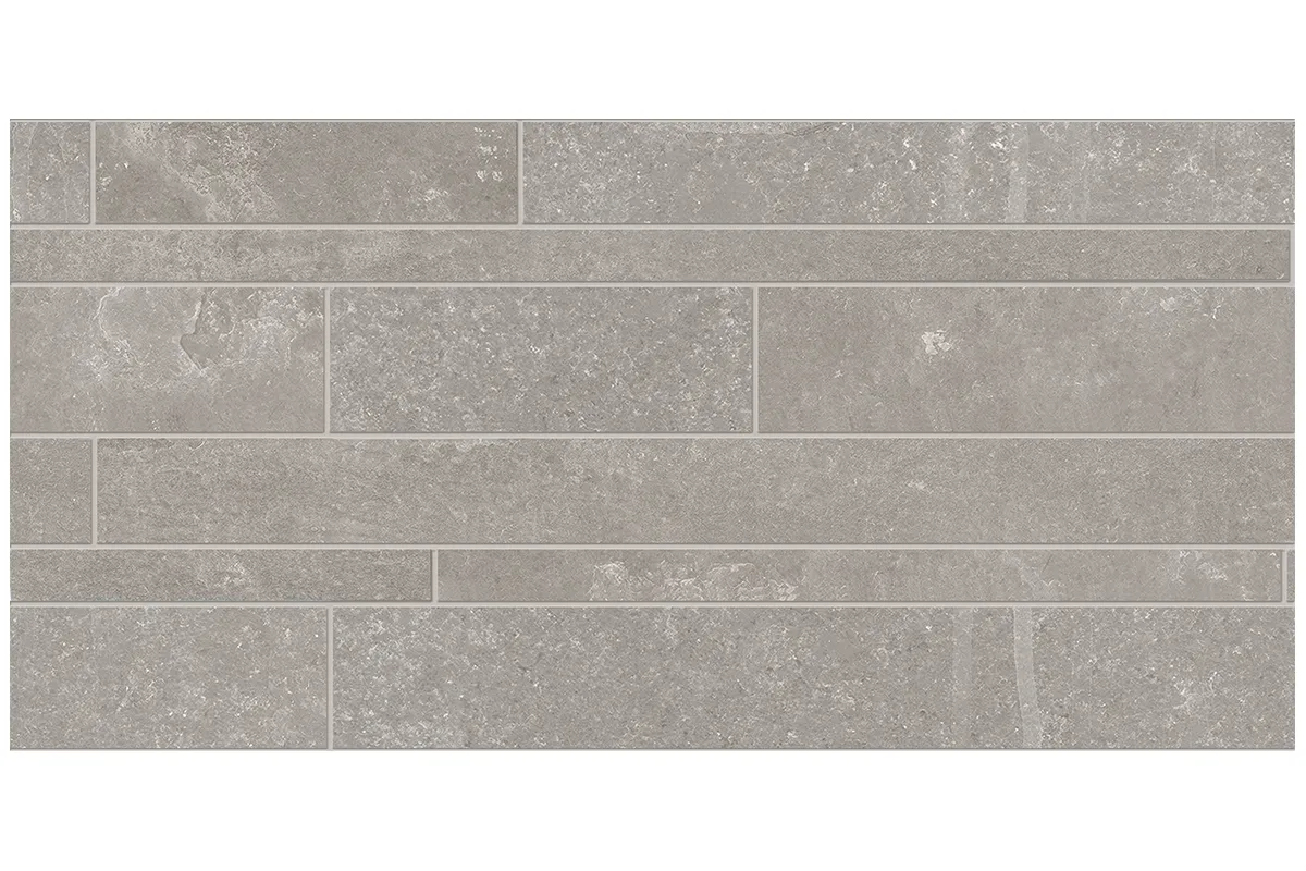 Керамогранит Provenza by Emil Group Groove Listelli Sfalsati Bright Grey