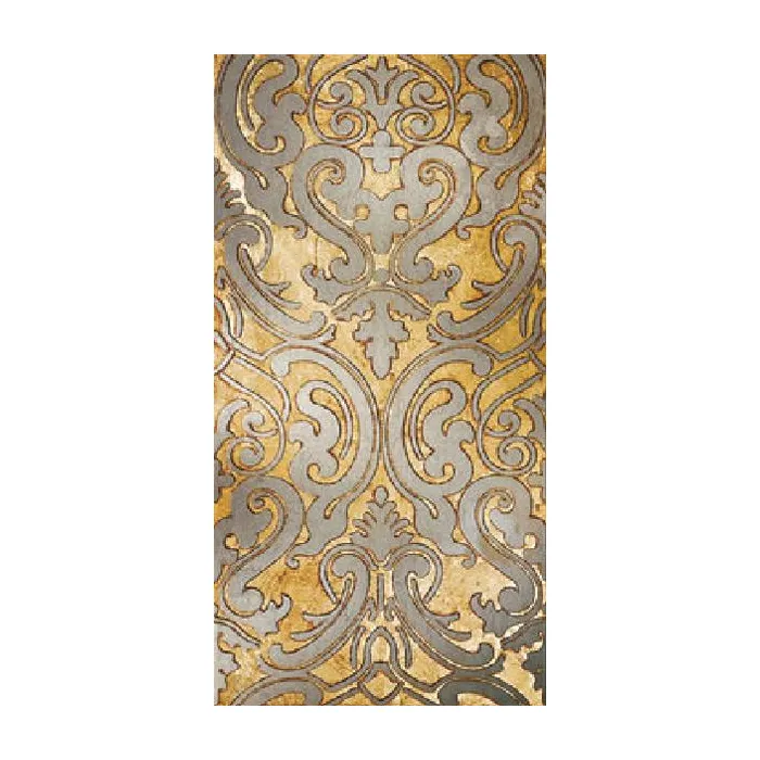 Мрамор Petra Antiqua Lacche 1 SHIRAZ 1 Fondo Oro - Decoro Londongrey 30,5 x 60