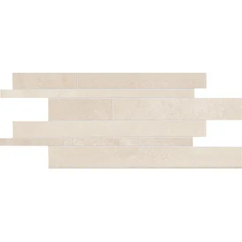 Керамогранит Ergon by Emil Group Tr3nd Mosaico Listelli Sfalsati Ivory B