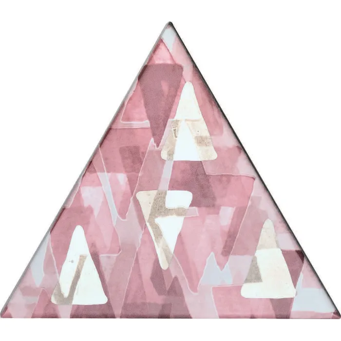 Керамогранит Petracers Triangolo (Трианголо) Rosa Platino