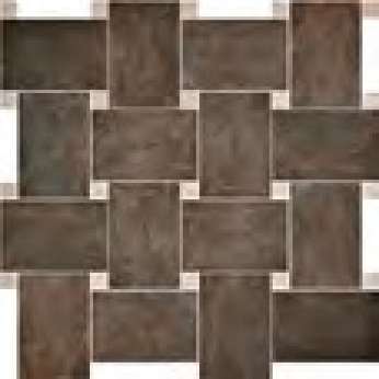 Керамогранит Cir Serenissima Fossil Mosaico Basket Bruno