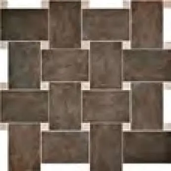 Керамогранит Cir Serenissima Fossil Mosaico Basket Bruno