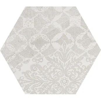 Керамогранит Provenza by Emil Group Gesso Esagona Patchwork Natural White