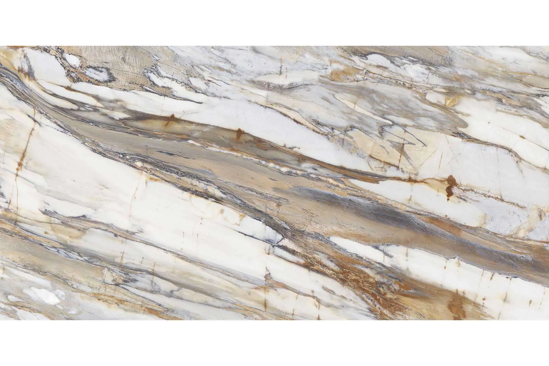 Керамогранит Level by Emil Group Marmi Calacatta Fossil Bookmatch A