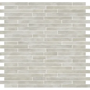 Керамогранит Settecento Nordic Stone Muretto Musiva Grigio Argento Su Rete