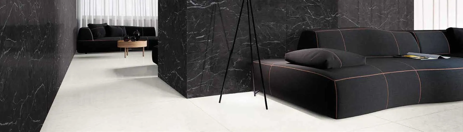 Керамогранит Casalgrande Padana Marmoker Nero Creta