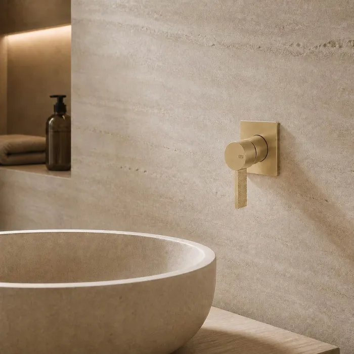 Cантехника Gessi Inverso Diamantato Настенный смеситель для раковины на 1 выход