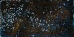 BLUE VENETIAN LACCA Fondo Travertino  Decoro Blu 30,5 x 60