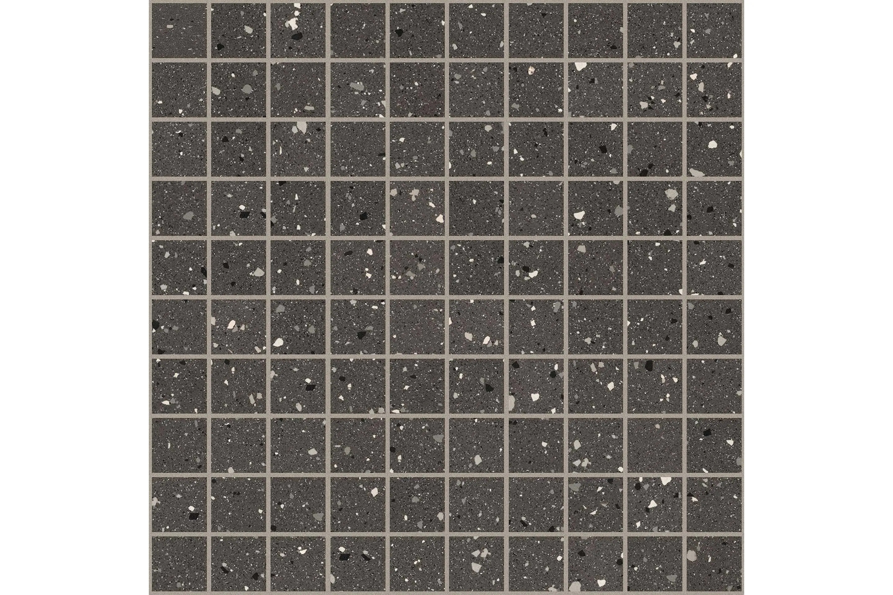 Керамогранит Florim Design Earthtech Carbon Flakes Mosaico 3X3