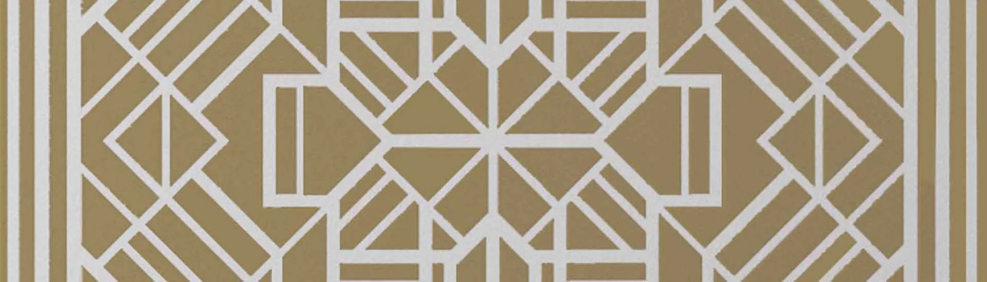 Керамогранит Petracers Swing Labirinto Ottone Su Bianco