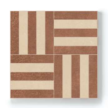 Керамогранит Florim Design SensiTerre Intreccio Mattone Cotone