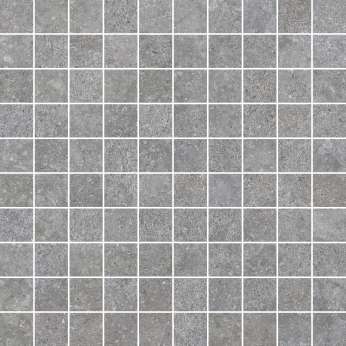 Керамогранит Settecento Shellstone Mosaico Grey 3.1x3.1 Su Rete