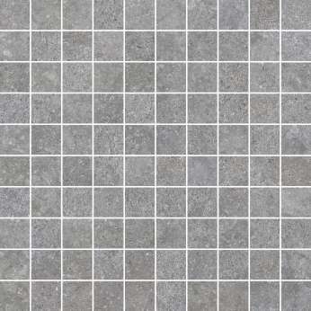 Керамогранит Settecento Shellstone Mosaico Grey 3.1x3.1 Su Rete