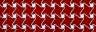 Le Petit Pied De Poule Red On White