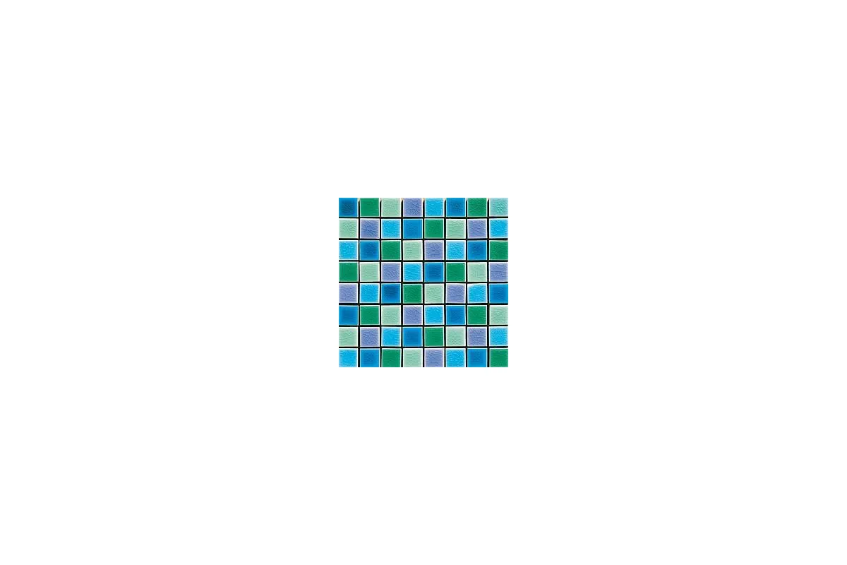 Керамогранит Cerasarda Pitrizza Mosaico Tessera Mare Mix Giada Sardinia