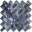 Onyx Blue Mosaico Intrecci