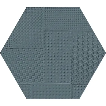 Керамогранит Emil Ceramica Sixty Esagona Timbro Antracite