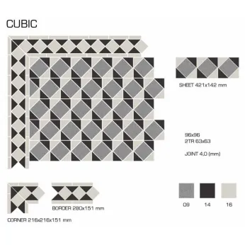 Керамогранит TopCer Victorian Designs Cubic