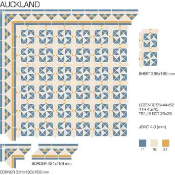 Керамогранит TopCer Victorian Designs (Викториан Дизайн) Auckland