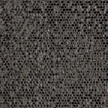 Керамогранит Mutina Phenomenon Honeycomb B Nero Glossy