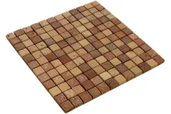 Мрамор Petra Antiqua Mosaici/Mosaics Mosaico 2.5X2.5 Su Rete Rosso As/Rosa Per/Trav/Rosso/Rosal