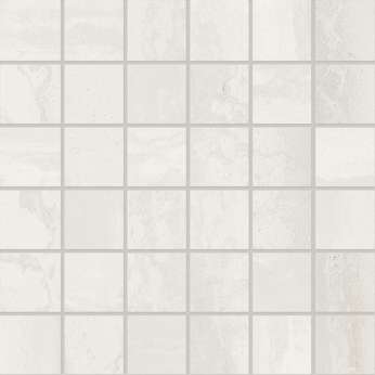 Steel white mosaica 5x5