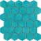 Mosaico Esagona Acqua