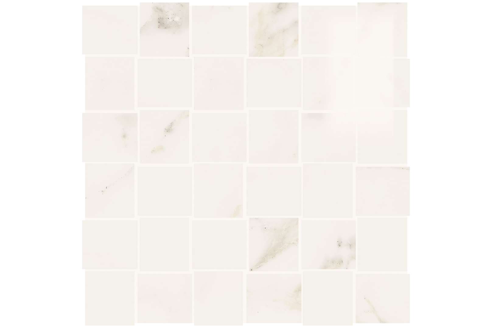 Керамогранит Panaria Trilogy Mosaico 36 Lux Calacatta White