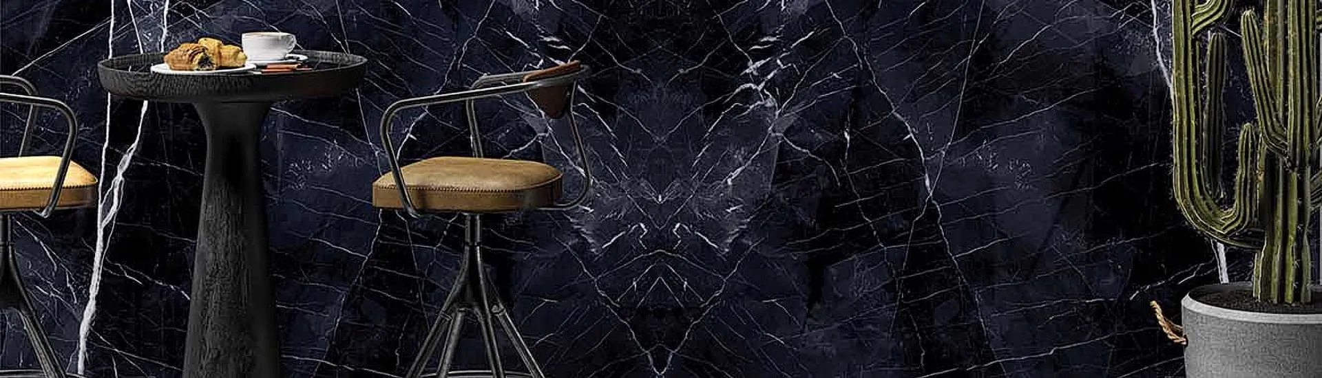 Керамогранит Level by Emil Group Marmi Calacatta Black Bookmatch B