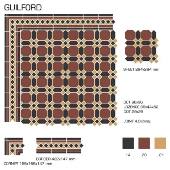 Керамогранит TopCer Victorian Designs Guilford